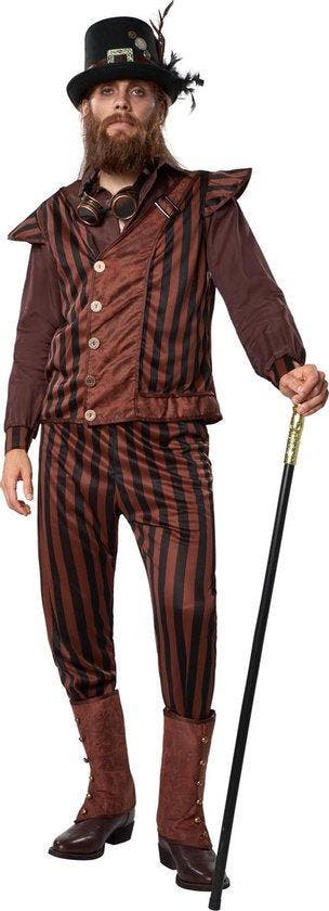 2dekans | dressforfun - Steampunk gentleman XXL -, Kinderen en Baby's, Carnavalskleding en Verkleedspullen, Ophalen of Verzenden