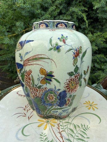De Porceleyne Fles, Delft - Vase balustre - Faïence