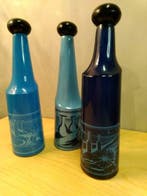 Salvador Dalí (after) - Fles (3) - Opaline glas - Volledig