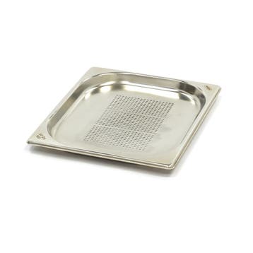 GN-Bak | RVS | 1/2 GN | Hoogte 20mm | Geperforeerd |, Verzenden, Nieuw in verpakking