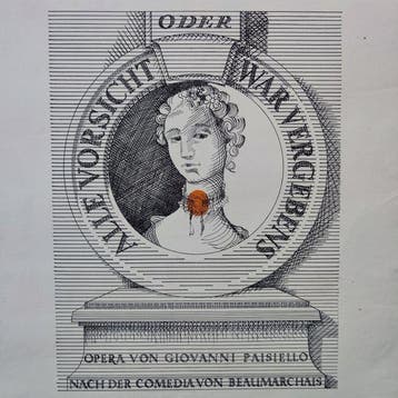 H.H. Müller - Der Barbier von Sevilla - Komische Oper -, Antiek en Kunst