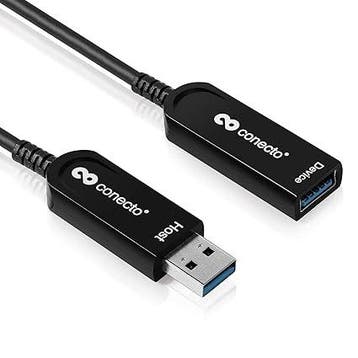 2dekans | conecto USB 3.1(gen 2) verlengkabel - 50 meter -, Computers en Software, Pc- en Netwerkkabels, Ophalen of Verzenden