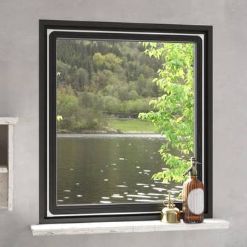 vidaXL Insectenhor voor ramen magnetisch 130x150 cm wit, Verzenden, Nieuw