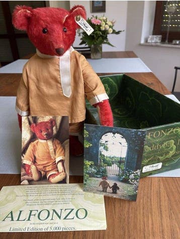 Steiff - Teddybeer Alfonzo - 1990-2000 - Duitsland, Antiek en Kunst