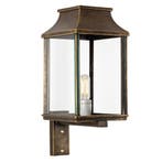 Strak & modern Goteborg Muurlamp Brons Buitenverlichting, Verzenden, Nieuw