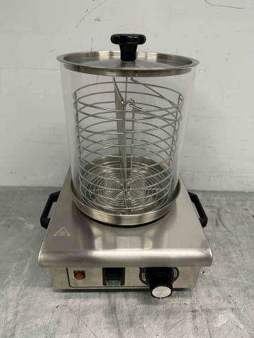 RVS Hotdogkoker Hotdogwarmer Hotdog 230V Horeca, Ophalen of Verzenden, Nieuw in verpakking