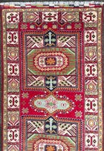 Afghaan Kazak loper - (unused) - handgeknoopt - wol - nieuw, Huis en Inrichting, Nieuw