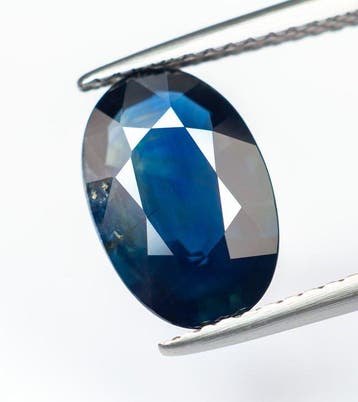 Zonder minimumprijs Saffier - 3.02 ct - Bellerophon Gemlab -