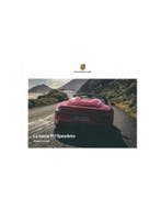 2019 PORSCHE 911 SPEEDSTER HARDCOVER BROCHURE ITALIAANS, Ophalen of Verzenden