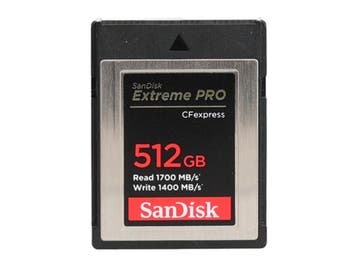 SanDisk 256GB CFexpress Type B 1700MB/s - 1 jaar garantie, Audio, Tv en Foto, Ophalen of Verzenden, Nieuw, SanDisk