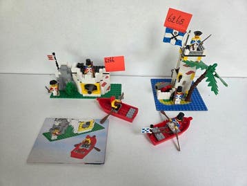 Lego Set - Pirates - LEGO 6265 Sabre Island + LEGO 6266