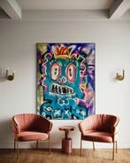 Timo Wedell - Mr. Blue - XXL - Basquiat Style