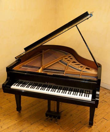 Piano à queue Kawai GE-1- Garantie: 10 ans Pianos Michiels », Musique & Instruments, Utilisé, Blanc, Piano