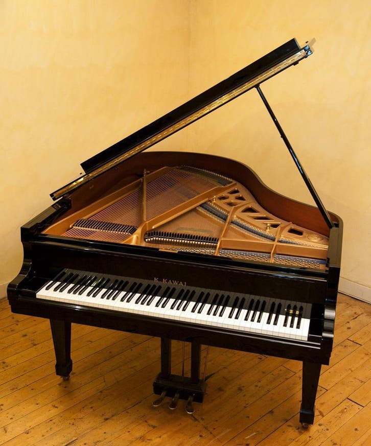 Piano à queue Kawai GE-1- Garantie: 10 ans Pianos Michiels », Musique & Instruments, Pianos, Blanc, Piano, Utilisé