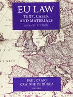 EU Law 9780198856641 Professor Paul Craig, Verzenden, Gelezen, Professor Paul Craig