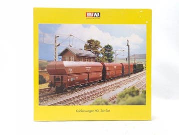Brawa H0 - 2007 - Ensemble de wagons de marchandises pour, Hobby & Loisirs créatifs