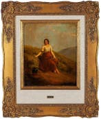 Joseph Rhodes (1782–1855) - Lady with a Pitcher (Dama con un