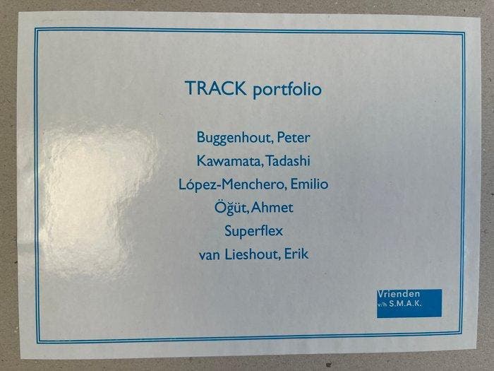 Map Vrienden van het SMAK - TRACK, Antiek en Kunst, Antiek | Overige Antiek