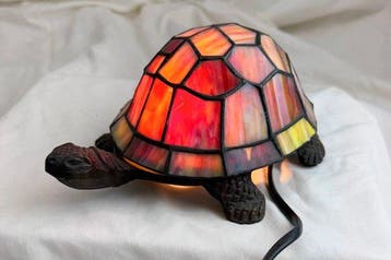 Tiffany - Tafellamp - Glas