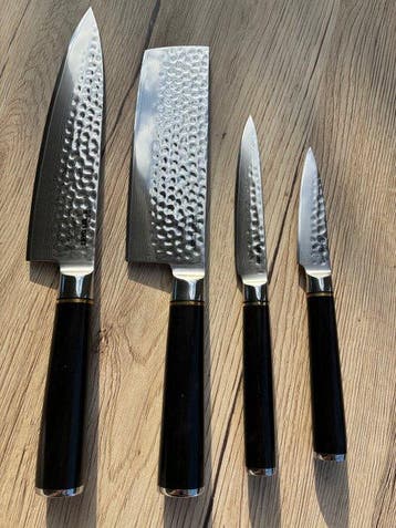 Mes-schede - Staal, Hout - Japan (Zonder minimumprijs)