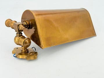 Wandlamp - Gearticuleerd - Messing, Brons - Art Deco