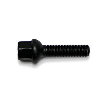 H&R Wielbout bolkonisch R12 M12x1.50 - Lengte 55mm - Zwart (, Auto-onderdelen, Verzenden, Nieuw