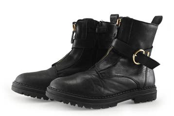 Nelson Veterboots in maat 37 Zwart, Verzenden, Zwart, Overige typen, Nelson