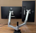 dubbele monitorarm met tafelklem (15 stuks), Informatique & Logiciels, Moniteurs, Ophalen of Verzenden