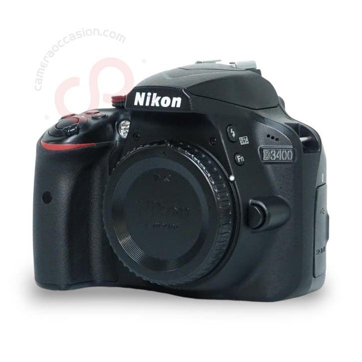 Nikon D3400 zwart nr. 2124, TV, Hi-fi & Vidéo, Photo | Lentilles & Objectifs, Enlèvement ou Envoi