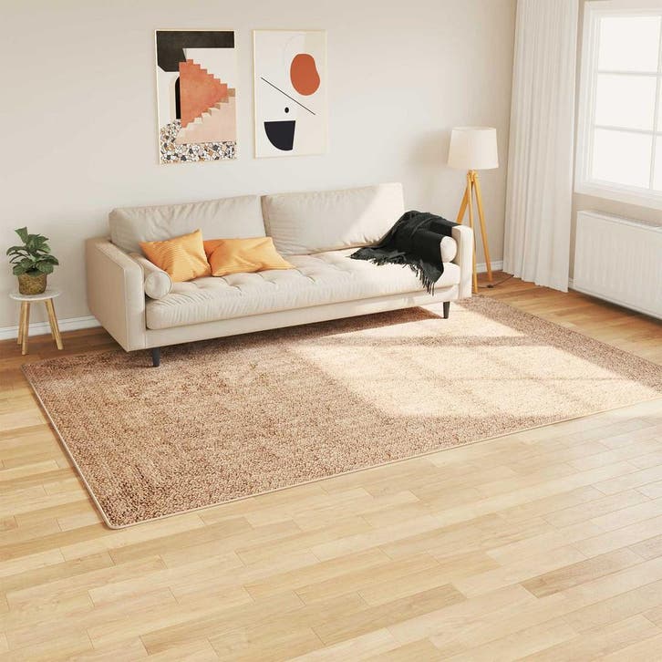 vidaXL Tapijt Runner MARSA Geel 150 x 230 cm Polyester en, Huis en Inrichting, Stoffering | Tapijten en Vloerkleden, Nieuw, Verzenden