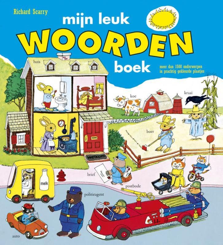 Mijn leuk woordenboek / Richard Scarry 9789024362349, Livres, Livres pour enfants | 0 an et plus, Envoi
