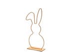 Metalen Frame Haas hangend oor op voet Apricot 29 cm