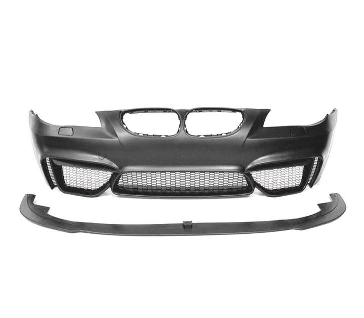 PARE-CHOCS AVANT BMW E60 E61 03-10 LOOK M4 + LÈVRE FRONTALE, Auto-onderdelen, Carrosserie, Verzenden