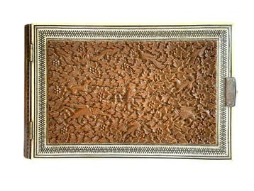 Inlegwerk-fotoalbum uit de periode na het Mughal-tijdperk -