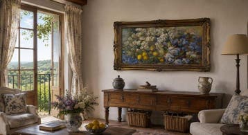 Escuela Impresionista Europea (XX) - Bodegón Floral XXL