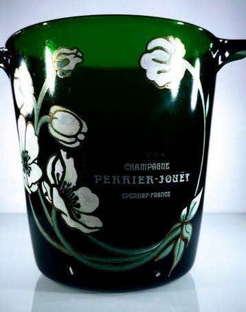 Perrier-Jouët - Emile Gallé - Champagne koeler - Glas, Antiek en Kunst