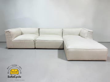 NIEUWE OVERSTOCK NV Gallery bouclé zetel – modulair, trendy, Verzenden