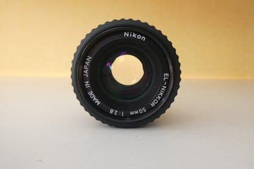 Nikon EL Nikkor F.1:2,8 50 mm vergroter lens Cameralens, Nieuw