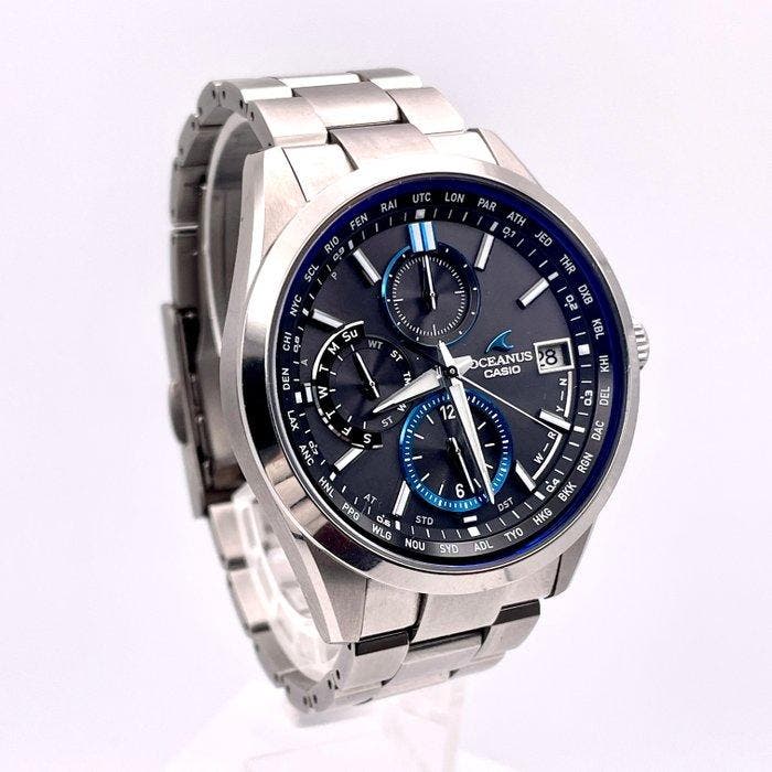 Casio - OCEANUS/Tough Solar/Radio Controlled/Titanium -, Bijoux, Sacs & Beauté, Montres | Hommes