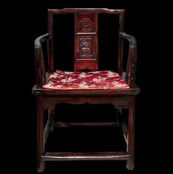 Stoel - Hout - China - Chinese fauteuil