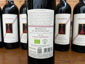 2019 Tenuta Col dOrcia Vigna Nastagio - Brunello di, Nieuw