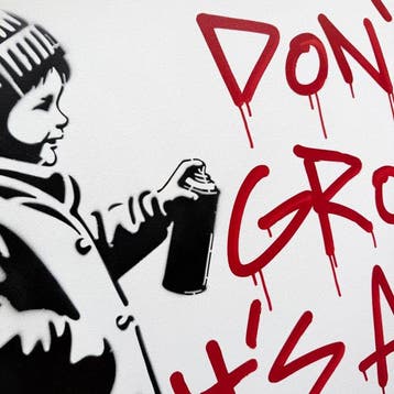 STRINK - DON’T GROW UP - 60 x 80 cm