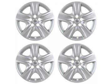 4x ORIGINELE GM Opel Wielkap Wielkap ZILVER 17 Inch ASTRA J, Ophalen of Verzenden, Nieuw
