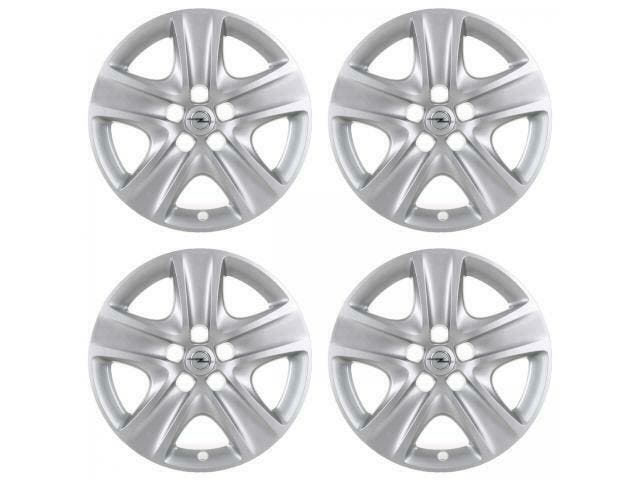 4x ORIGINELE GM Opel Wielkap Wielkap ZILVER 17 Inch ASTRA J, Auto-onderdelen, Banden en Velgen, Ophalen of Verzenden