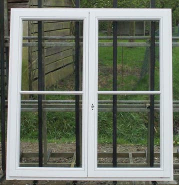 afrormosia houten raam , chassis , venster 134 x 168, Ophalen of Verzenden, Raamkozijn