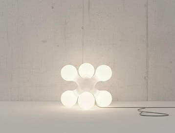 KDLN - HOPF&WORTMANN - Staande lamp - Atomium - Plastic -, Antiquités & Art