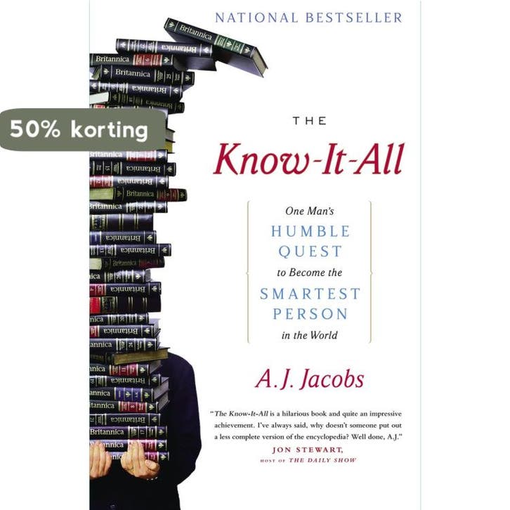 The Know-It-All 9780743250627 A J Jacobs, Boeken, Taal | Engels, Gelezen, Verzenden