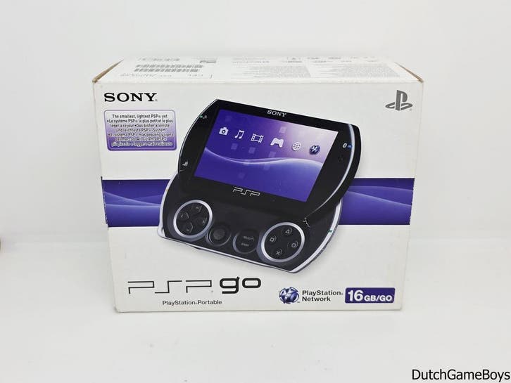 PSP -  Console - Go - Piano Black - 16GB - Boxed, Games en Spelcomputers, Spelcomputers | Sony PSP, Gebruikt, Verzenden