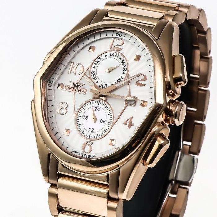 Optima - Swiss Multifunction Watch - OSC272-RR-7 - Sans prix, Bijoux, Sacs & Beauté, Montres | Hommes