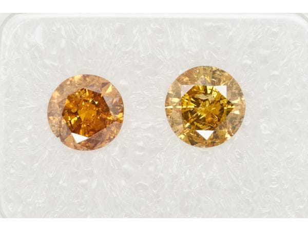 Veiling - Behandelde diamant - Fancy groengeel 1.37 ct, Bijoux, Sacs & Beauté, Pierres précieuses